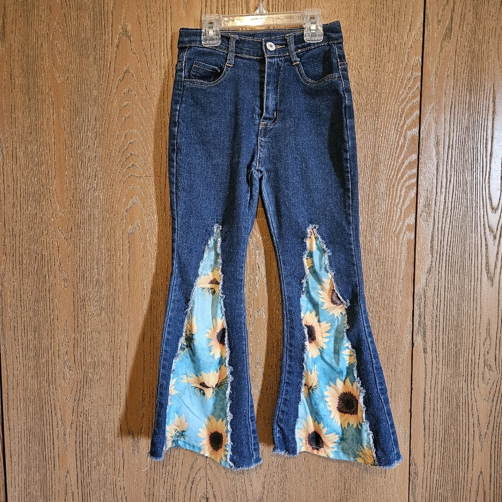 Sunflower Flare Girls Jeans